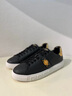VERSACE/范思哲 【新品】男士休閑鞋 2B130-黑色+金色 39 曬單實(shí)拍圖