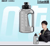噸噸大容量噸噸桶運動水杯戶外健身杯大肚杯子Tritan501塑料杯1.5L 曬單實拍圖