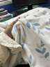 麥舒特牛奶絨毛毯冬季午睡毯辦公室空調毯加厚蓋毯珊瑚絨沙發(fā)毯子床上用 爭艷花朵【A類(lèi)母嬰級 柔軟親膚】 100×150cm【雙面牛奶絨毛毯-可蓋可墊】 曬單實(shí)拍圖