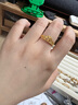周生生 足金愛(ài)情密語(yǔ)皇冠黃金戒指開(kāi)口戒金飾品90227R計(jì)價(jià) 3.03克(含工費(fèi)100元) 曬單實(shí)拍圖