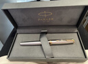 派克（PARKER）高端簽字筆 高檔商務(wù)送禮生日禮物輕奢禮品 卓爾鋼桿金夾寶珠筆 曬單實(shí)拍圖