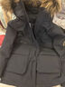 雪中飛鵝絨羽絨服男中長(cháng)款連帽大毛領(lǐng)加厚工裝時(shí)尚休閑商務(wù)冬季外套180 曬單實(shí)拍圖