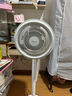 美的（Midea）【暴風(fēng)循環(huán)】空氣循環(huán)扇大風(fēng)量搖頭電風(fēng)扇家用臺式落地扇輕音臥室節能小風(fēng)扇柔風(fēng)輕羽扇 FGA24TQ 曬單實(shí)拍圖