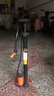 汽車(chē)高壓打氣筒自行車(chē)打氣筒家用便攜摩托電動(dòng)車(chē)籃球氣筒單車(chē)騎行裝備配件 升級加長(cháng)內外雙高壓款（加粗高壓包帶壓力表） 曬單實(shí)拍圖