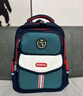 巴布豆（BOBDOG）小學(xué)生書(shū)包男孩護脊女生兒童一年級2-3-6年級背負防潑水男童女孩 墨綠色 4332小號【贈運費險】 曬單實(shí)拍圖