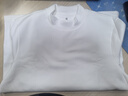 布先生小高領(lǐng)加厚保暖長(cháng)袖打底T恤男秋冬打底衫 象牙白 XL/180  曬單實(shí)拍圖