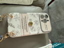 索利奧適用iPhone16Promax手機(jī)殼精孔鏡頭全包圍蘋果17防摔散熱硅膠邊框保護(hù)套簡約高級女生新款小眾軟殼 【英文素描花朵】立體山茶花+白色絲巾掛鏈 iPhone16Promax 曬單實(shí)拍圖