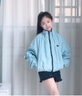 G.duck女童外套春秋季韓版洋氣2026新款中大兒童立領(lǐng)夾克薄款風(fēng)衣時(shí)尚潮 藍色韓版外套 170 cm 曬單實(shí)拍圖