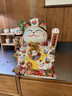 吉貓堂招財貓開(kāi)業(yè)大擺件店鋪開(kāi)業(yè)送禮前臺收銀臺裝飾品家居喬遷送禮禮品 【店長(cháng)推薦】32CM高【八方進(jìn)財】當次日達 【禮盒+坐墊+圍脖】電池插電兩用 曬單實(shí)拍圖
