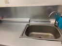 晴畫(huà)廚房防油貼紙防水防油自粘耐高溫臺面保護膜櫥柜墊紙菱形60*500cm 曬單實(shí)拍圖