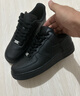耐克（NIKE）官方男鞋AIR FORCE 1'07 AF1 黑色空軍一號(hào)運(yùn)動(dòng)鞋低幫休閑鞋板鞋  CW2288-001 41 曬單實(shí)拍圖