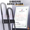 皇馳u型密碼鎖玻璃門(mén)鎖u型鎖抗剪抗撬密碼掛鎖辦公室雙開(kāi)門(mén)加長(cháng)門(mén)鎖 曬單實(shí)拍圖