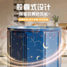 妙馨思泡澡桶成人可折疊浴缸洗澡桶家用嬰兒童游泳桶浴桶坐浴盆沐浴神器 曬單實(shí)拍圖