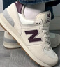 NEW BALANCE休閑鞋女鞋復古舒適夏季透氣輕便百搭運動(dòng)鞋574系列WL574RCF 38 曬單實(shí)拍圖