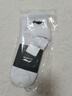 李寧（LI-NING）襪子男夏季學(xué)生跑步短襪吸汗透氣籃球羽毛球襪抗菌防臭運動(dòng)棉襪女 白色三雙裝【抗菌/透氣/防嗅】 XL【適合42-46碼】 曬單實(shí)拍圖