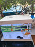 森森（SUNSUN）超白魚(yú)缸一體缸自循環(huán)客廳桌面小型家用水族箱HEJ-380 曬單實(shí)拍圖