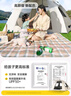探險者帳篷戶(hù)外露營(yíng)防雨過(guò)夜3人-4人便攜式折疊露營(yíng)帳篷全自動(dòng)加厚防曬 【特惠套餐】3-5人帳篷+防潮墊 曬單實(shí)拍圖