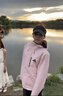 adidas拒水加絨內膽三合一連帽外套男女秋冬阿迪達斯官方輕運動(dòng) 沙棕粉   S 曬單實(shí)拍圖