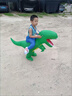 梵達森（FAN DA SEN）六一兒童節恐龍衣服充氣服坐騎人偶搞怪萬(wàn)圣節幼兒園演出服裝 【錯過(guò)等一年】大甩賣(mài)-明日漲價(jià) 早教班恐龍1-2歲+電池盒+風(fēng)機 曬單實(shí)拍圖
