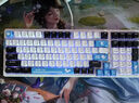 VGN V98Pro V3 三?？椭苹I盤(pán) Gasket結構 全鍵熱插拔 RGB輕音辦公電競游戲低延遲 奶牛軸 海鹽 曬單實(shí)拍圖