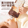 佩奇媽媽直飲吸管奶瓶學(xué)飲杯6月1歲以上3歲-6歲PPSU寶寶奶瓶?jì)和?00ml 曬單實(shí)拍圖