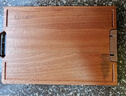 炊大皇烏檀木砧板 可懸掛可立菜板 家用雙面可用案板菜板40*28*2.2cm 曬單實(shí)拍圖