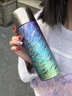 SIMELO【燒藍手作】施美樂(lè )純鈦保溫杯燜茶杯戶(hù)外鈦杯燜泡生日禮物伴手禮 梵高星空 450ml /手工雕刻-燒藍手作 曬單實(shí)拍圖