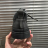 七匹狼休閑皮鞋男鞋秋冬新款潮流百搭休閑鞋耐磨防滑厚底增高皮鞋子男 黑色 【標準皮鞋碼】 41 曬單實(shí)拍圖