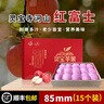 靈寶蘋(píng)果 LINGBAO APPLE河南靈寶寺河山紅富士天然富硒鮮嫩多汁老少皆宜禮盒裝（無(wú)標） 85mm(15個(gè)裝) 曬單實(shí)拍圖