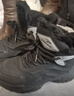 德?tīng)柣荩―EERWAY）鞋子男鞋2025冬季高幫老爹鞋男士休閑運動(dòng)鞋 黑曜石加絨 42 曬單實(shí)拍圖