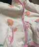 戴維貝拉（DAVE＆BELLA）童裝男童外套女童搖粒絨上衣兒童衣服秋裝夾克寶寶外衣2025新款 花朵印花 110 cm（建議身高100-110cm） 曬單實(shí)拍圖