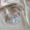 貓人兒童睡衣女童春秋款純棉小孩長(cháng)袖中大童家居服套裝 甜心女孩 170 曬單實(shí)拍圖