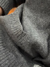 優(yōu)衣庫男女裝souffle?yarn舒芙蕾針織開(kāi)衫/毛衣毛衫25新款480023 08 深灰色 S 曬單實(shí)拍圖