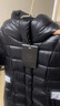 坦博爾鵝絨服女長(cháng)款連帽收腰顯瘦加厚保暖女士羽絨服550890D極光黑170 曬單實(shí)拍圖
