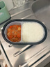 宏綠（HONGLU）自熱米飯 4盒大份量1680g多口味組合裝方便米飯速食 贈小菜*4包 曬單實(shí)拍圖