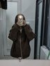 燦圖美拉德夾克皮衣外套女春秋季新款美式潮流cleanfit寬松休閑上衣服 棕色 2XL 曬單實(shí)拍圖