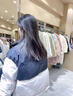 矜持范棉服女冬季2025新款女學(xué)生外套韓版寬松棉衣短款冬裝棉襖加厚潮 米白色 M 115-130斤 曬單實(shí)拍圖