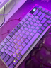 ROG夜魔機械鍵盤(pán) 無(wú)線(xiàn)/藍牙三模游戲鍵盤(pán)75配列 RGB熱插拔客制化 Gasket結構OLED屏 夜魔月曜白 雪武白軸 曬單實(shí)拍圖