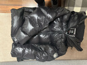 京東京造【黑金進(jìn)口白鵝絨】鵝絨服短款羽絨服男女同款冬季外套 曜石黑 XL 曬單實(shí)拍圖