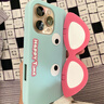 杜梵納 日韓硅膠搞怪墨鏡翻蓋鏡子適用蘋(píng)果15promax手機殼iphone14promax新款13少女14情侶12創(chuàng  )意防摔殼 搞怪墨鏡表情  iPhone 16 Pro 曬單實(shí)拍圖