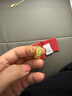 菜百首飾七夕禮物 黃金耳飾 足金簡約經典泰式車花耳環HJ 黃金耳飾（兩款隨機發貨） 約3.74g 曬單實拍圖