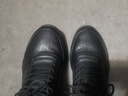 VOLO犀牛鞋子男款運動(dòng)鞋新款男士休閑皮鞋舒適軟底跑步鞋 黑色 41 曬單實(shí)拍圖