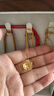 中銀億金花絲蝴蝶黃金項鏈女古法足金吊墜掛墜生日中秋節禮物送女友老婆 古法花絲蝴蝶吊墜+足金鏈-活動(dòng)款【金重約5.2g】 曬單實(shí)拍圖