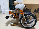 大行（DAHON）KT610折疊自行車(chē)16英寸單速男女學(xué)生上班上學(xué)城市通勤單車(chē) 橙色 曬單實(shí)拍圖