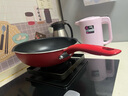 特福（Tefal）炒鍋家用不粘鍋平底炒鍋28cm炒鍋電磁爐燃?xì)庠钔ㄓ糜锈?曬單實(shí)拍圖