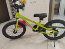 優(yōu)貝（RoyalBaby）兒童自行車(chē)鎂合金男女單車(chē) 月亮系列5-9歲 宇航員18寸 檸檬綠 曬單實(shí)拍圖