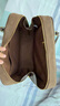 CHARLES&KEITH25冬新品大容量波士頓包保齡球包CK2-30671861-1 Mocha Brown摩卡棕 L 曬單實(shí)拍圖