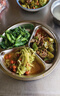 美廚（maxcook）304不銹鋼餐盤飯盒分格 快餐盤學(xué)生餐盒三格加厚19cm MCFT802 曬單實拍圖