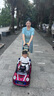BABYPURE SHINE兒童電動(dòng)車(chē)四輪遙控汽車(chē)嬰兒寶寶玩具車(chē)可推小孩兒充電搖擺電瓶車(chē) 高配烤漆紅+搖擺+遙控+手推 曬單實(shí)拍圖