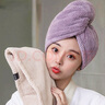 范爺家干發(fā)帽2件套女加厚超強吸水包頭毛巾擦頭洗頭速干發(fā)巾雙層浴帽 曬單實(shí)拍圖
